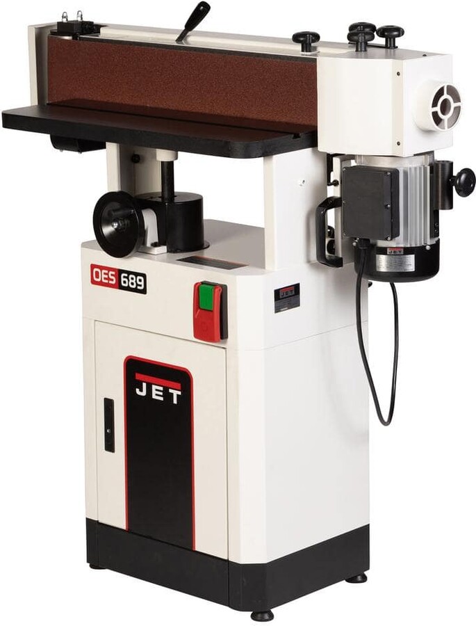 6 in. x 89 in. Oscillating Edge Sander with Black Performance Coating, Corded, 1-3/4 HP, 115/230-Volt 1Ph, 20 Amp