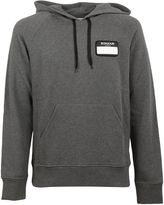 Thumbnail for your product : Ami Alexandre Mattiussi Heather Grey Name Tag Hoodie
