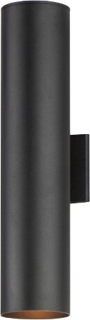 Maxim Lighting MaximLightingOutpost2-LightWallLightinBlack