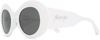 Balenciaga Round-Frame Sunglasses