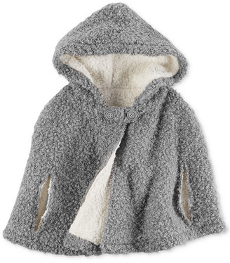 Carter's Faux-Sherpa Hooded Poncho, Little Girls (2-6X) and Big Girls (7-16)