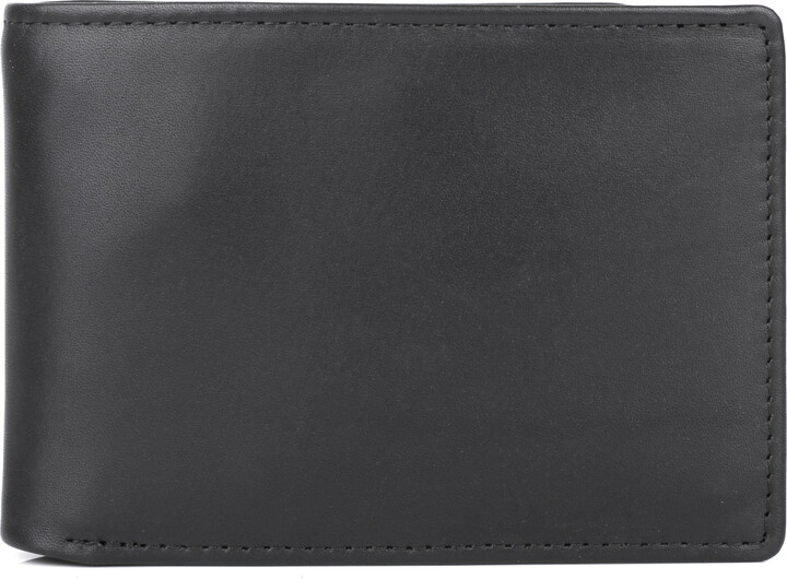 Dopp Men’s Regatta Double ID Credit Card Billfold Leather, Black