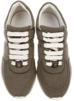Thumbnail for your product : Chanel Canvas & Leather Running Sneakers w/ Tags