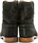 Thumbnail for your product : Isabel Marant Black Suede Crisi Boots