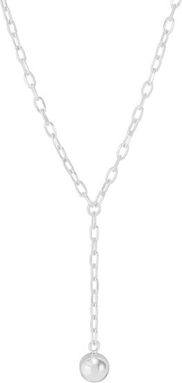 Silpada Silpada'DemureandMindful'SterlingSilverLariatNecklace16\