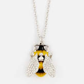 Vivienne Westwood Women's Bumble Pendant Necklace - White Crystal