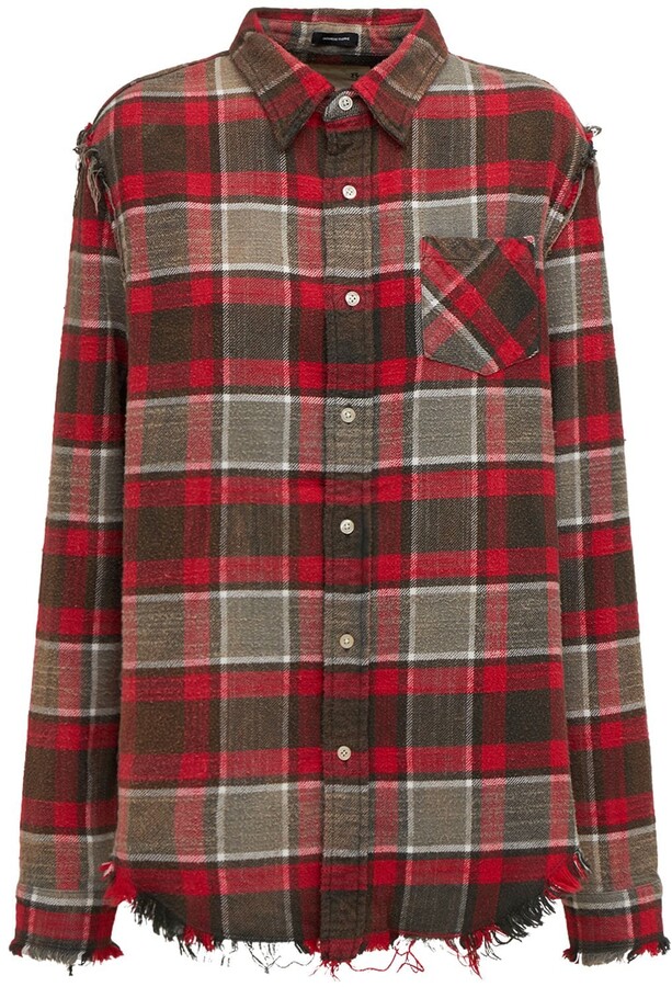 Womens Red Plaid Shirt | Shop the world's largest collection of 