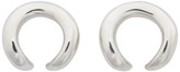 Thumbnail for your product : Sapir Bachar Silver Open Circle Earrings