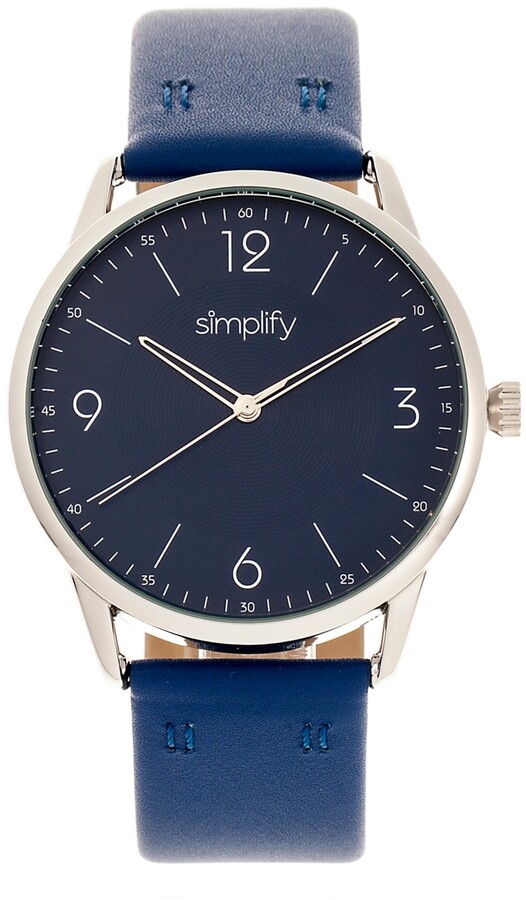 Simplify Leather Unisex The 5300 Watch Womens Mens Accessories Mens Watches 
