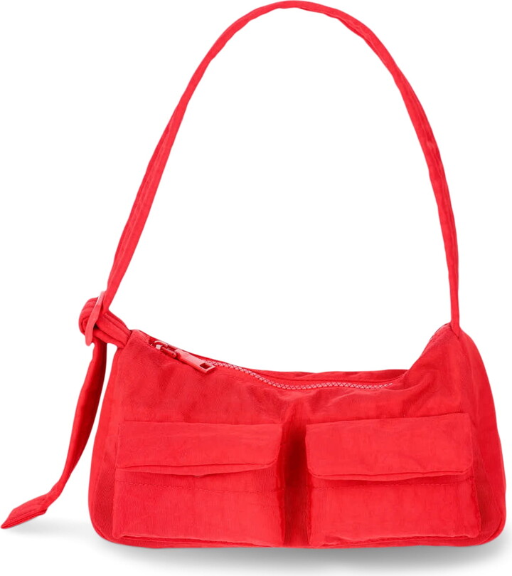 No Boundaries Cargo Shoulder Bag, Just Red, Women’s