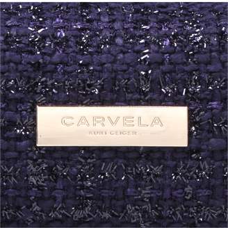 Carvela Tweed Pouch Clutch Bag