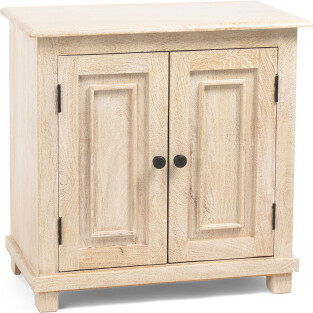 TJMAXX 28X16X28 Solid Wood Jensen 2 Door Cabinet