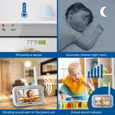 Thumbnail for your product : VTech VM342 Digital Video Baby Monitor w/Wide-Angle and Standard Lenses