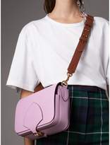 Thumbnail for your product : Burberry The Square Satchel in Leather