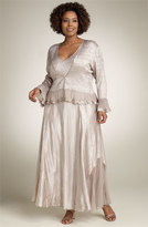 Thumbnail for your product : Komarov Crinkle Jacket & Dress (Plus Size)