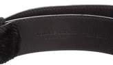 Thumbnail for your product : Tomas Maier Ponyhair Waist Belt w/ Tags