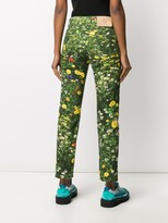 Thumbnail for your product : Christopher Kane London Fields straight-leg jeans