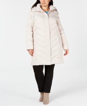 kenneth cole plus size coat