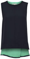 Thumbnail for your product : Whistles Contrast Split Back Vest