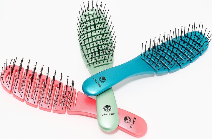Calista Smoothie Brush Trio - Red. SilverGold