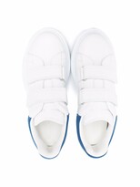 Thumbnail for your product : ALEXANDER MCQUEEN KIDS Touch-Strap Low-Top Sneakers