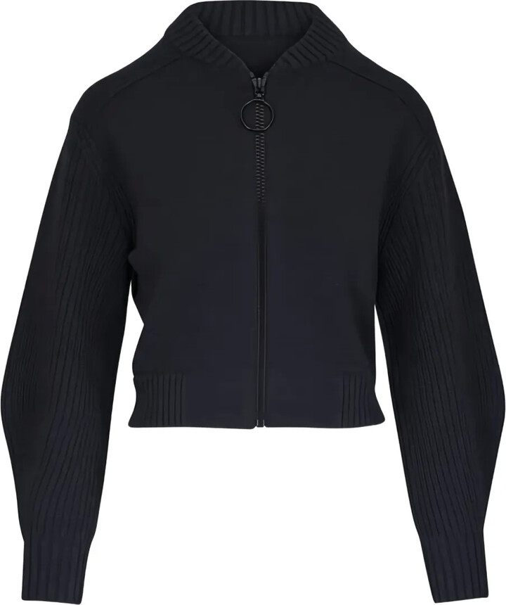 Akris Punto Ribbed Zip Cardigan