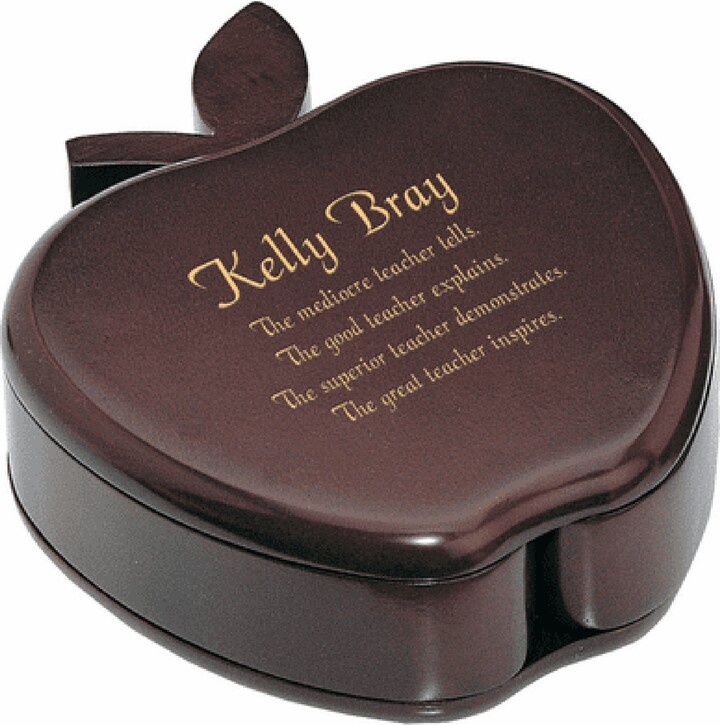 Apple Shaped Treasure Box