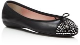 Thumbnail for your product : Paul Mayer Brill Brighton Studded Ballet Flats