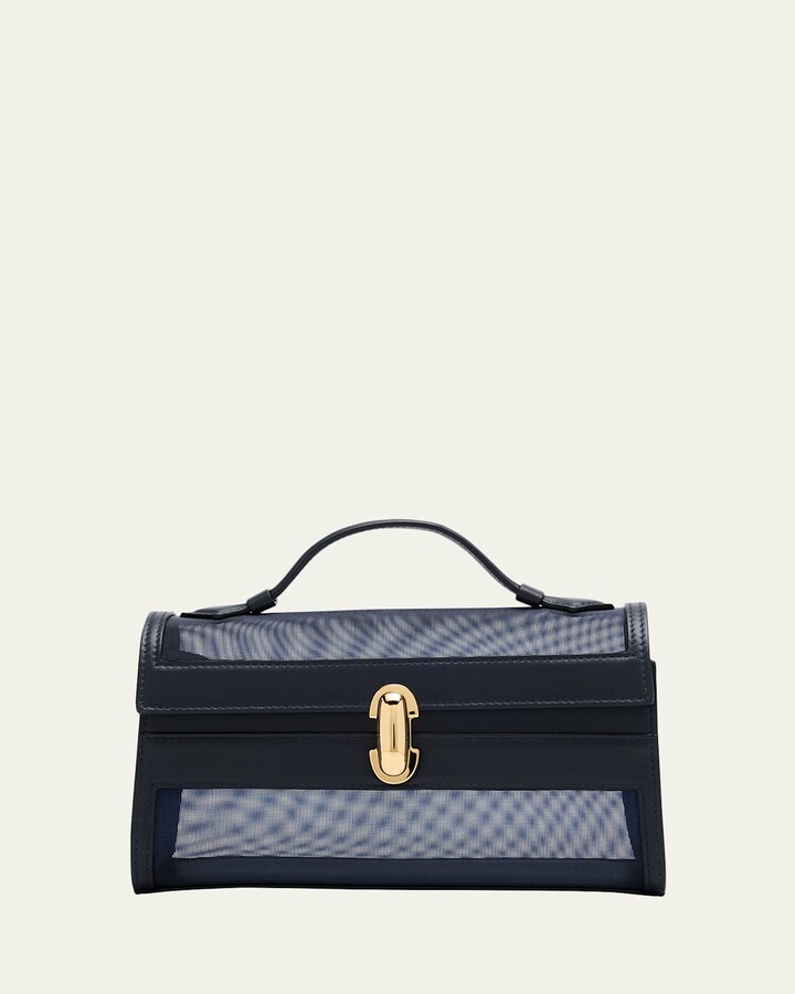 Savette Symmetry Mesh Pochette Bag