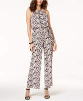 Thumbnail for your product : Thalia Sodi Printed Chain-Neck Jumpsuit, Created for Macy's