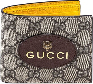 Gucci Bee printed GG Supreme wallet - ShopStyle