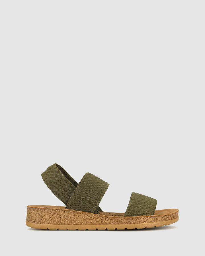 low platform sandals