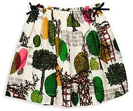 Burberry Little Girl & Girl's Tree Print Skirt