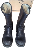 Thumbnail for your product : Ash Black Leather Ankle boots
