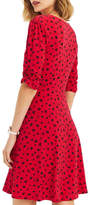 Thumbnail for your product : Oasis Lip Print Ruffle Dress