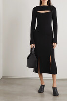 Thumbnail for your product : 3.1 Phillip Lim Cutout Wool-blend Midi Dress