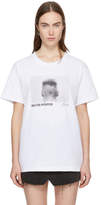 Helmut Lang - T-shirt blanc 'Head' 1984 édition Walter Pfeiffer