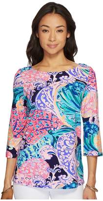 Lilly Pulitzer Waverly Top Women's Clothing