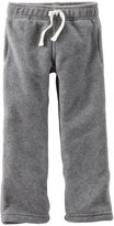 Thumbnail for your product : Carter's Microfleece Pants (Baby) - Heather-3 Months