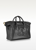 Thumbnail for your product : Vivienne Westwood Yasmine Small Black Leather Chelsea Bag