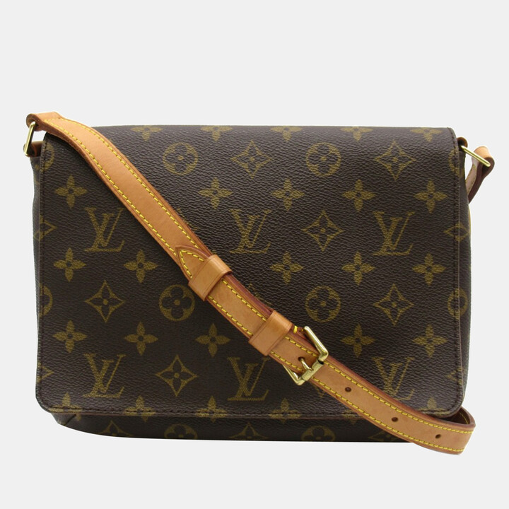 Brown Louis Vuitton Monogram PM Musette Salsa Short Strap Shoulder Bag, the Louis Vuitton Artistic Director also unwrapped new versions of the