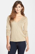 Thumbnail for your product : Vince Camuto Drape Front V-Neck Sweater