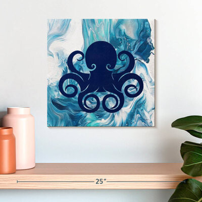 Ebern Designs Brampt Abstract Ocean VIII