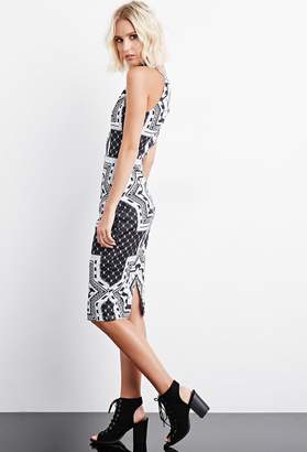Forever 21 Rise of Dawn Good Vibes Midi Dress