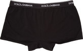 Thumbnail for your product : Dolce & Gabbana Black Boxer Briefs Two-Pack