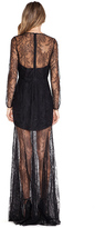 Thumbnail for your product : Michelle Mason Lace Gown