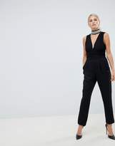 Thumbnail for your product : Forever Unique tailored jumpsuit with embellished detail