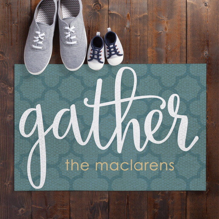 Giftsforyounow Personalized Doormat - Gather