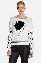 Thumbnail for your product : Catherine Malandrino 'Chapeau' Boatneck Sweater