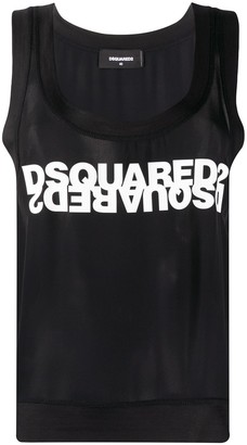 DSQUARED2 logo print t-shirt
